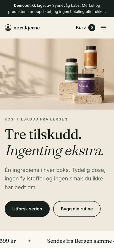 Nordkjerne på mobil